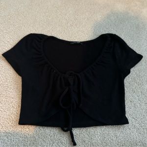 CROPPED TIE TOP (2 ties)